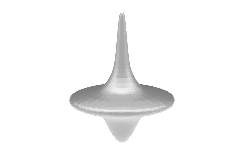 Inception Top Totem Low-poly 3D model_4