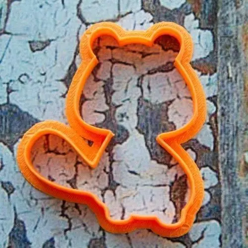 Chipmunk cookie cutter for professional Free 3D print model