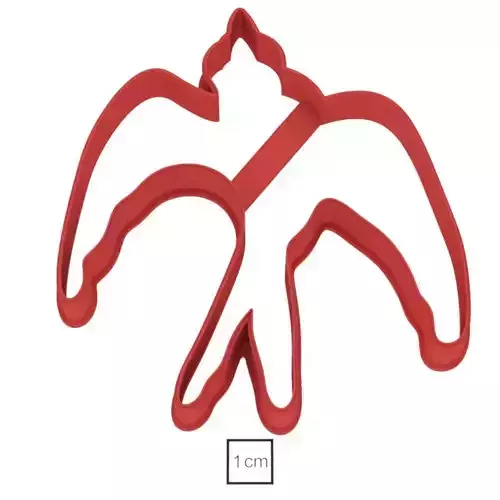 Swallow cookie cutter for professional