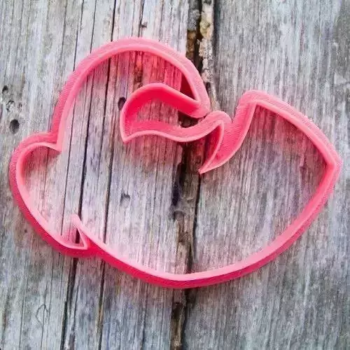 Northern bird of happiness cookie cutter for professional