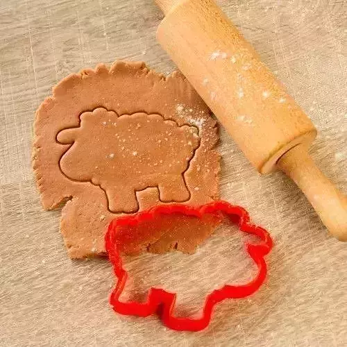 Lamb cookie cutter for professional
