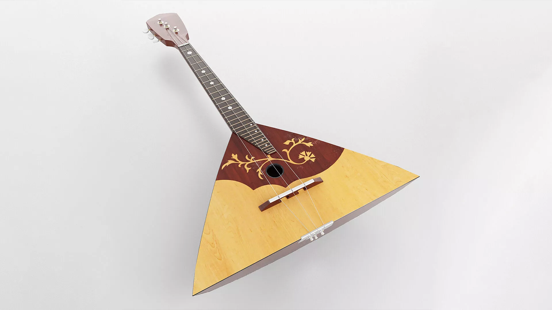 Russian Balalaika 3D model