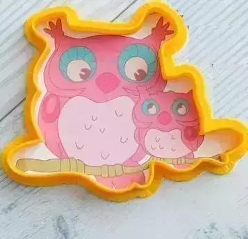 Owls cookie cutter for professional