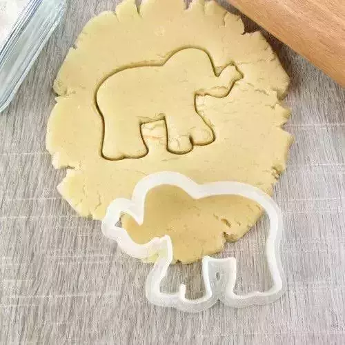 Elephant cookie cutter for professional
