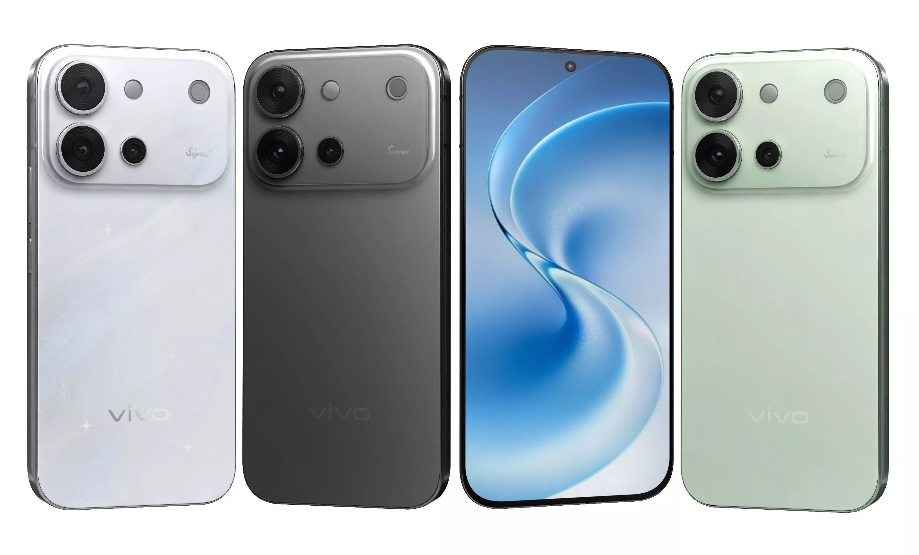 Vivo S60 All Colors 3D model