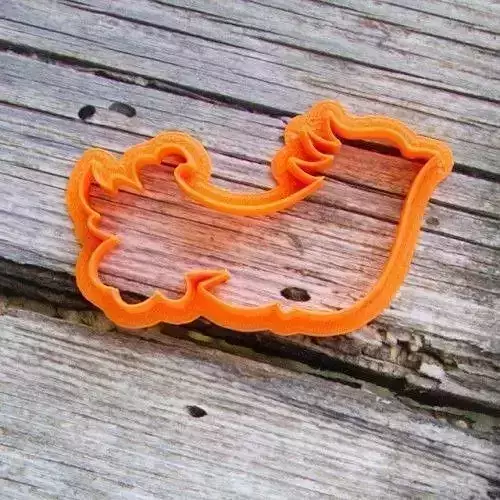 Bird Khokhloma cookie cutter for professional