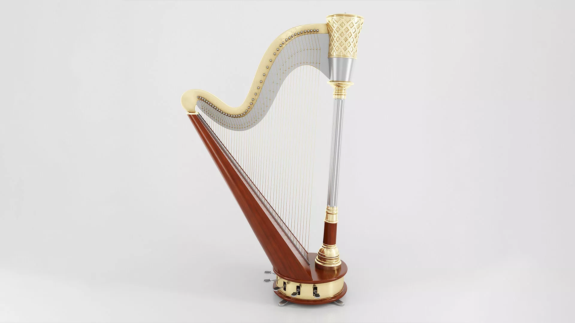 Harp classic 3D model