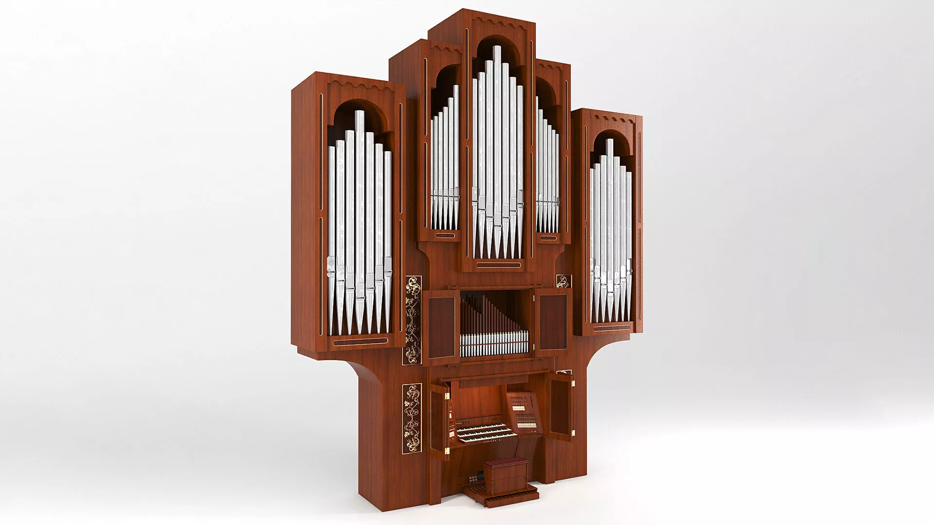 Pipe Organ 3D model