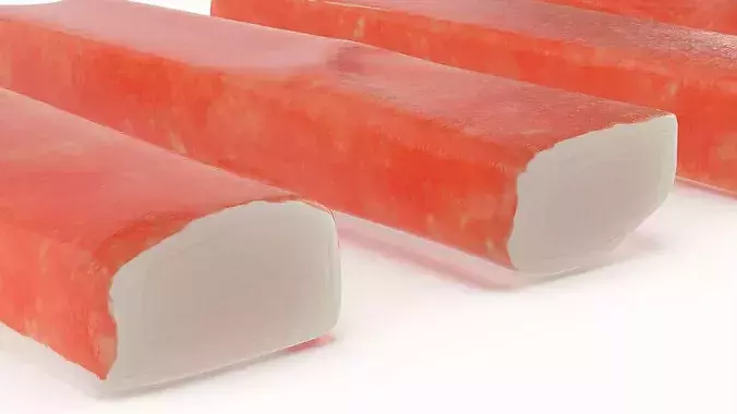 Crab Sticks 3D model 6