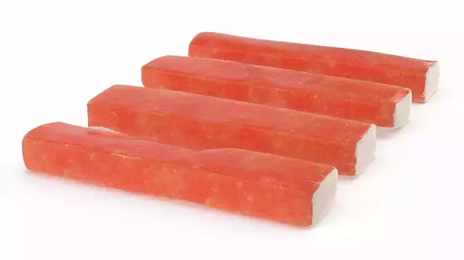 Crab Sticks 3D model 7