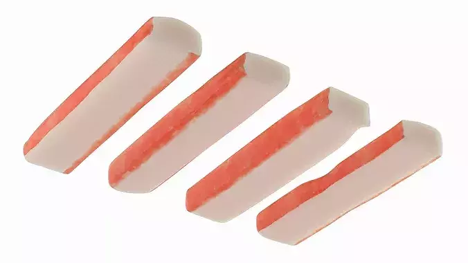 Crab Sticks 3D model 5