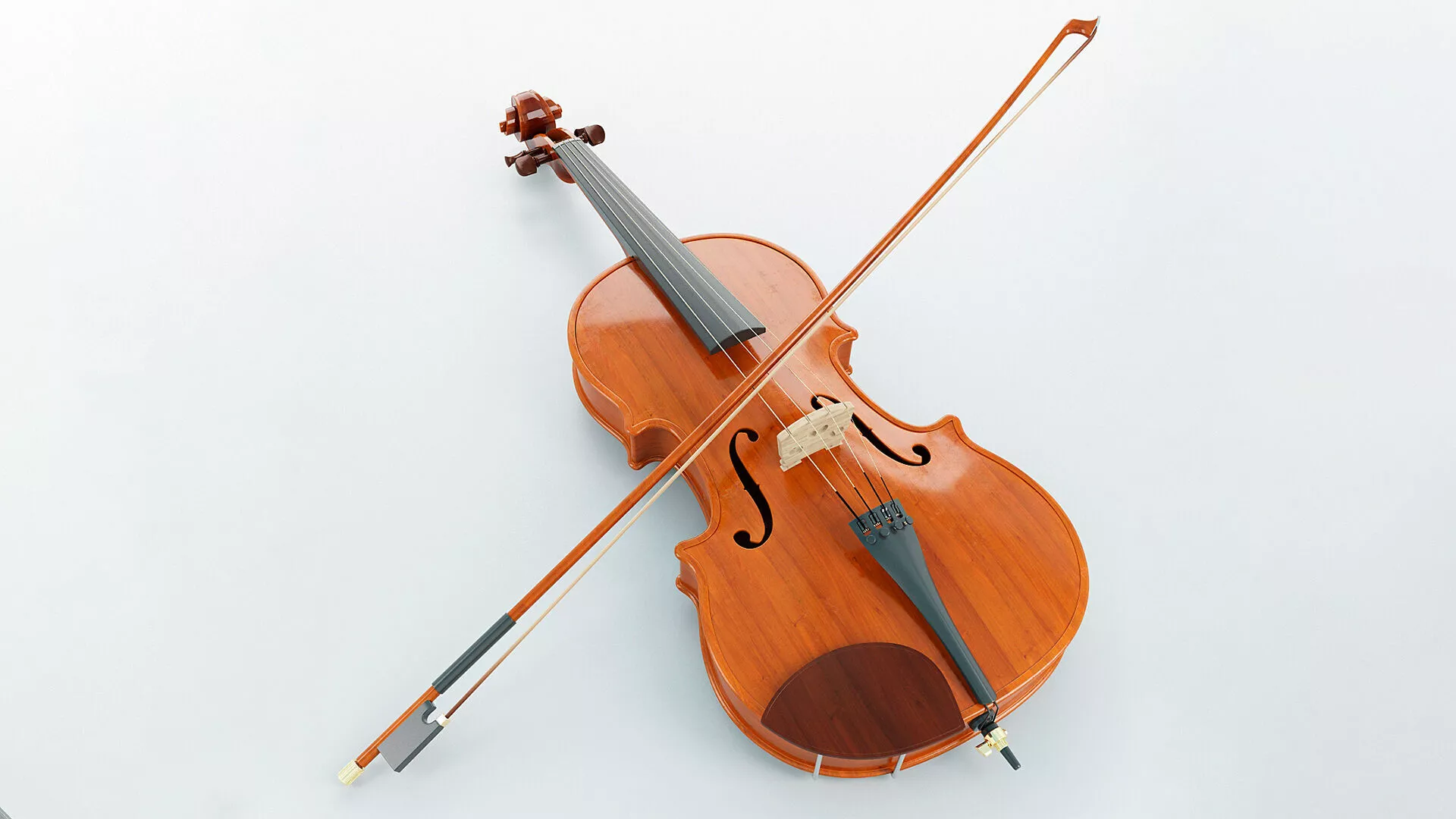 Violin 3D model
