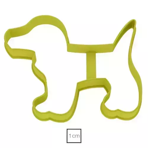 Dog cookie cutter for professional