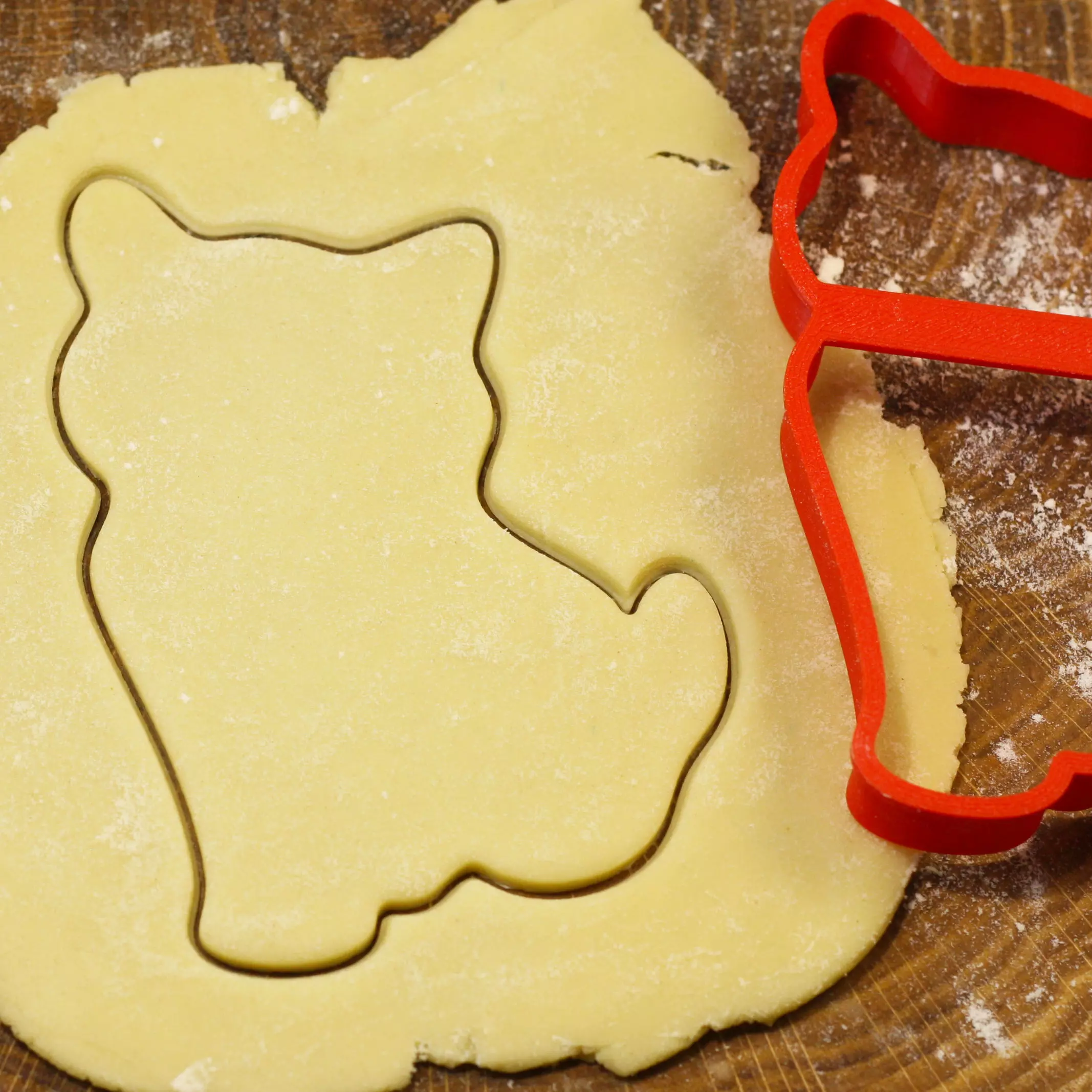 Cat 3 cookie cutter for professional Free 3D print model_0