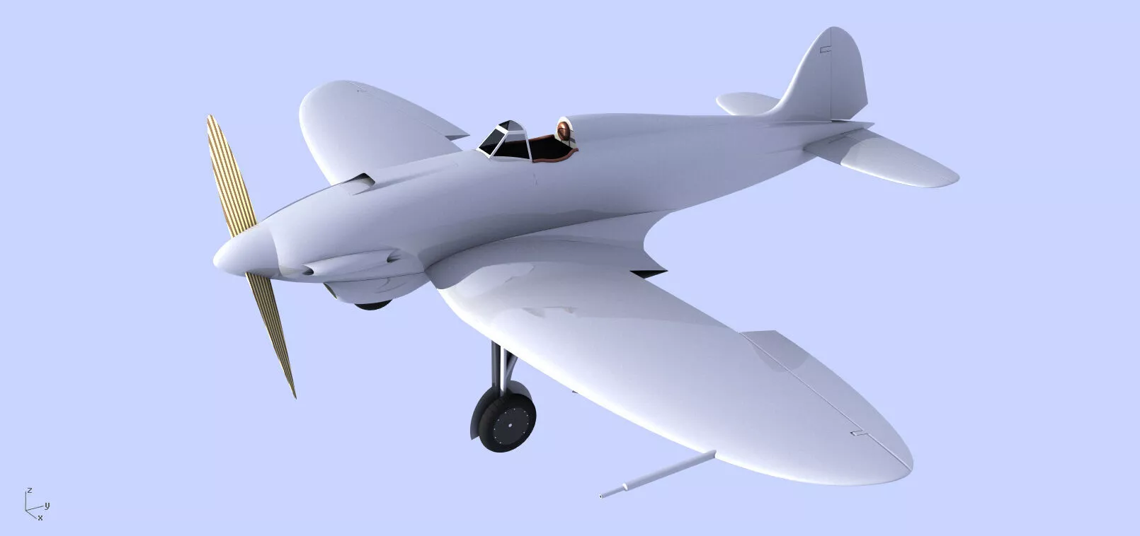 Heinkel He 112 3D model