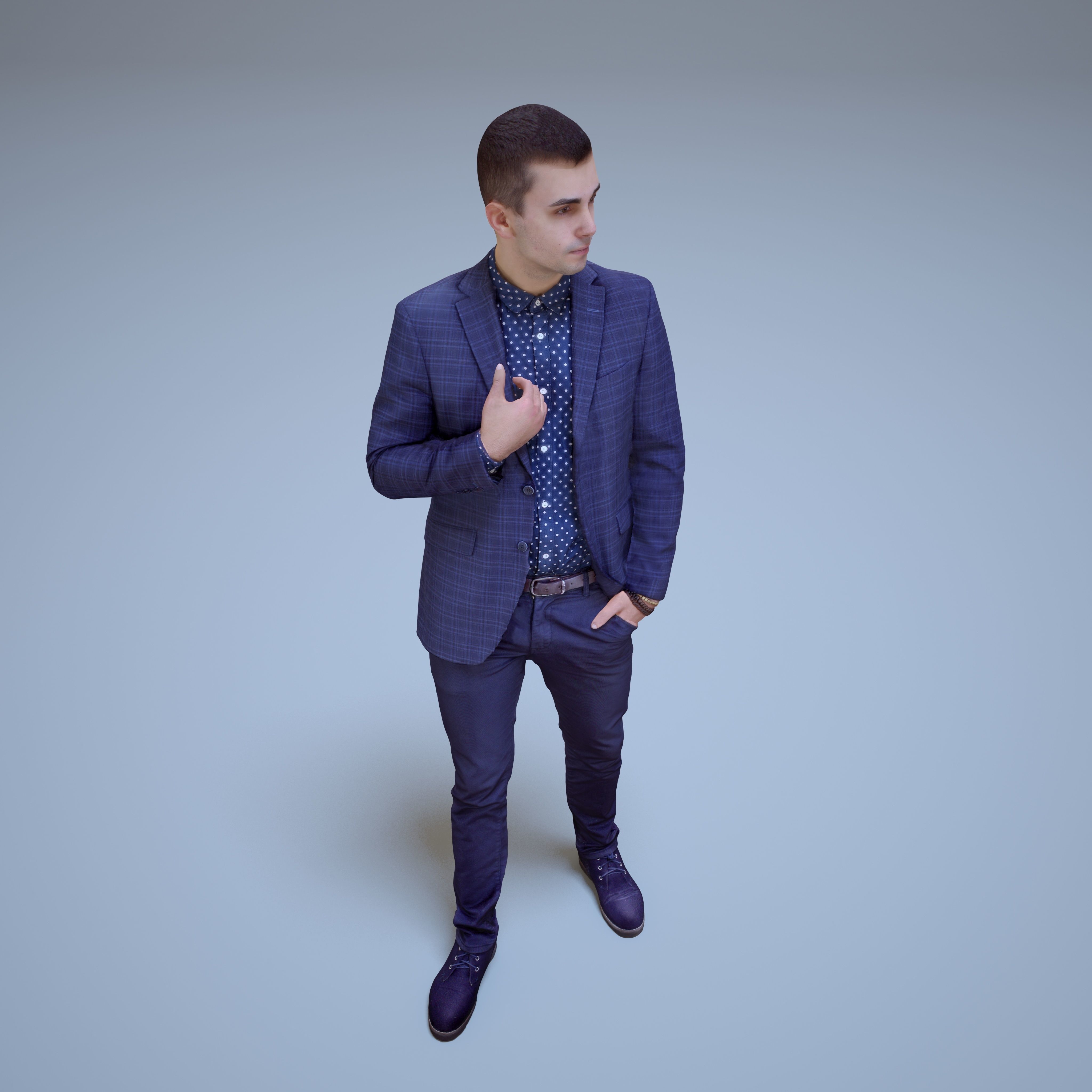 City People Collection x10 Low-poly 3D model_40