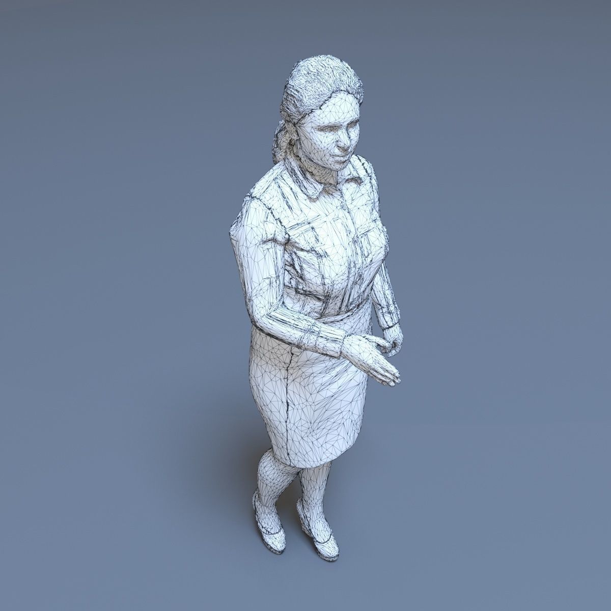City People Collection x10 Low-poly 3D model_59