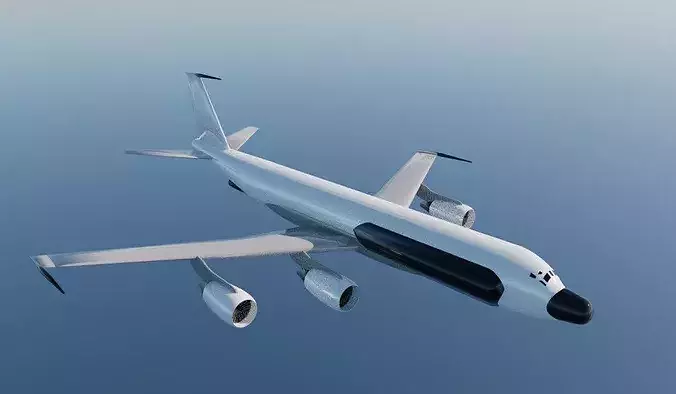 RC-137 CFM Radar Plane - Custom 1950s Modernized Jet
