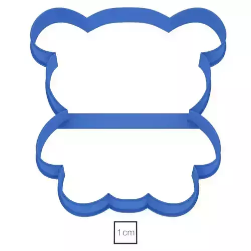 Panda cookie cutter for professional