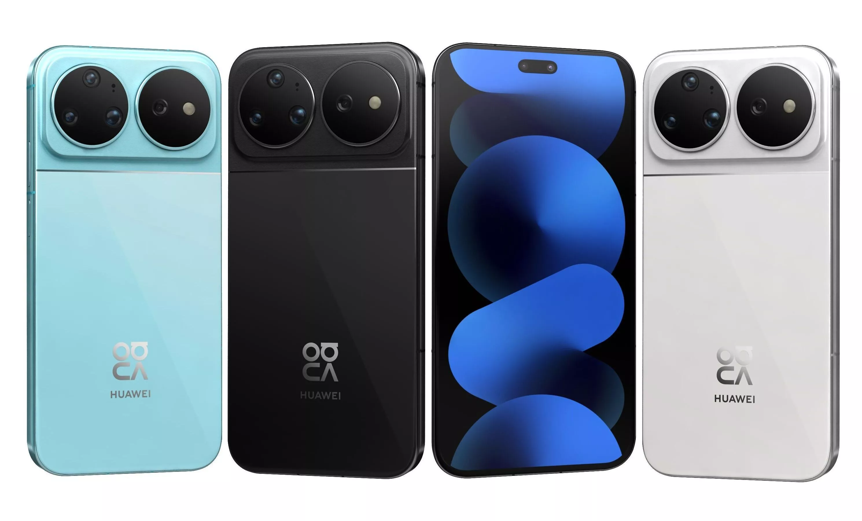 Huawei nova 16 Ultra All Colors 3D model