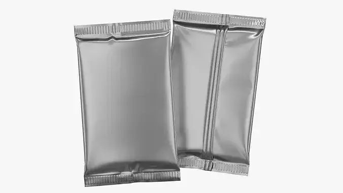 TCG Booster Pack Foil Wrapper Mockup