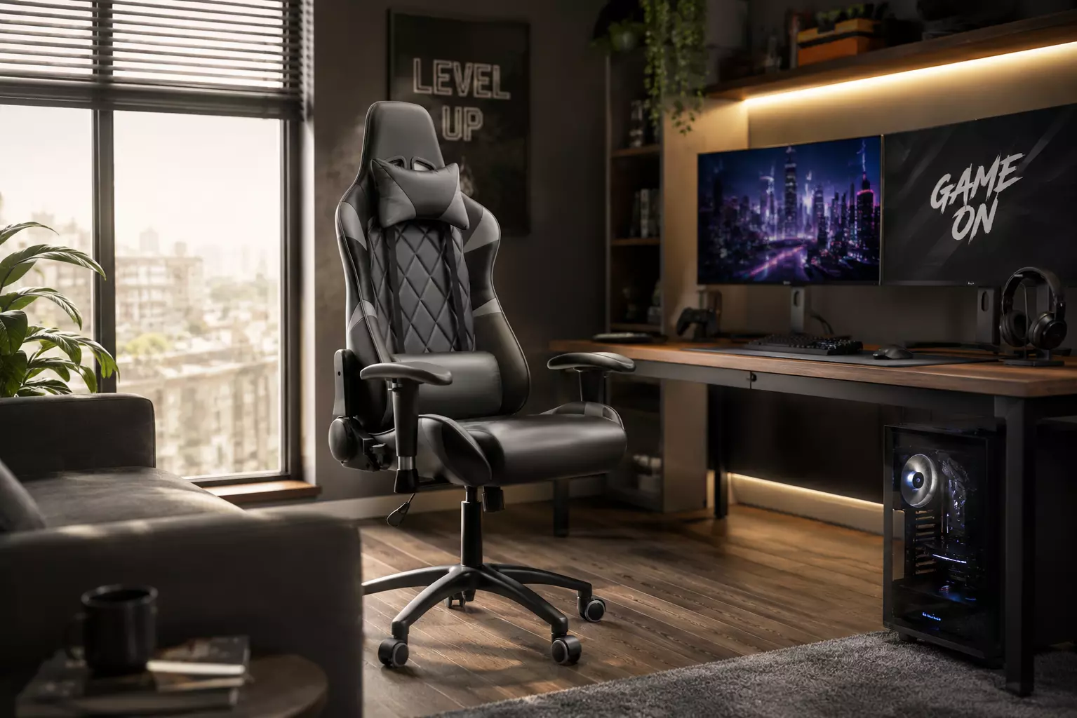 Ergonomic Gaming Chair 3D model