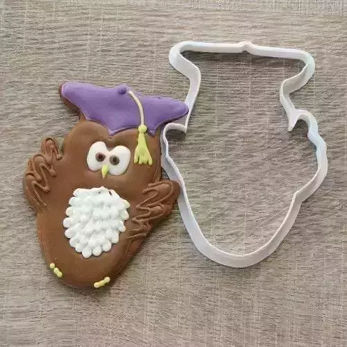 Owl 6 cookie cutter for professional