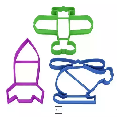 Set For boys Avia cookie cutter for professional