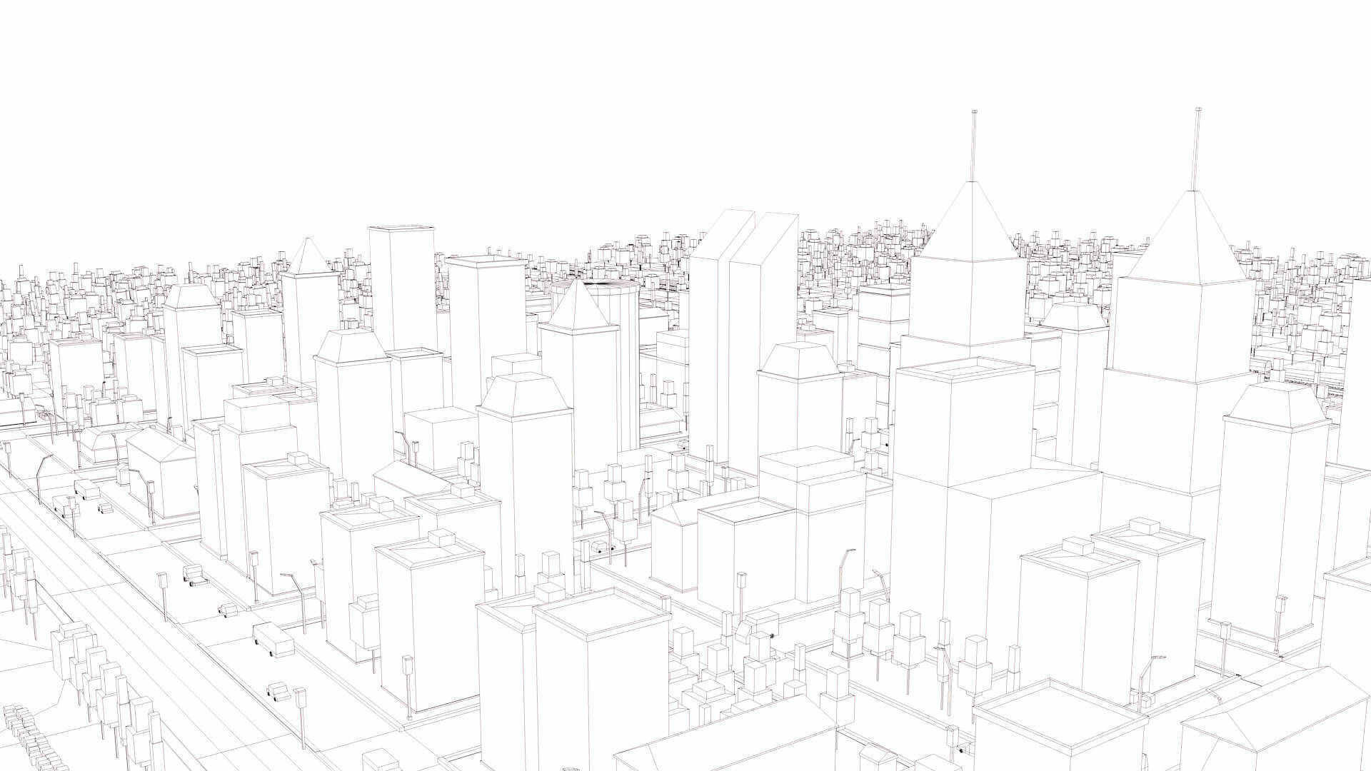 Low Poly City Pack 3 Low-poly 3D model_10