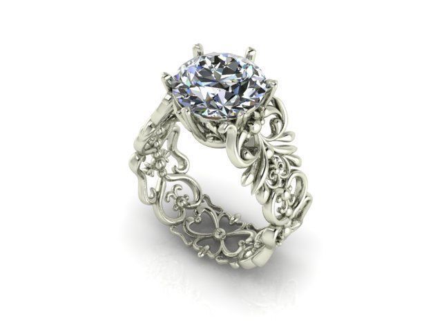 Ring R0028 3D print model_2