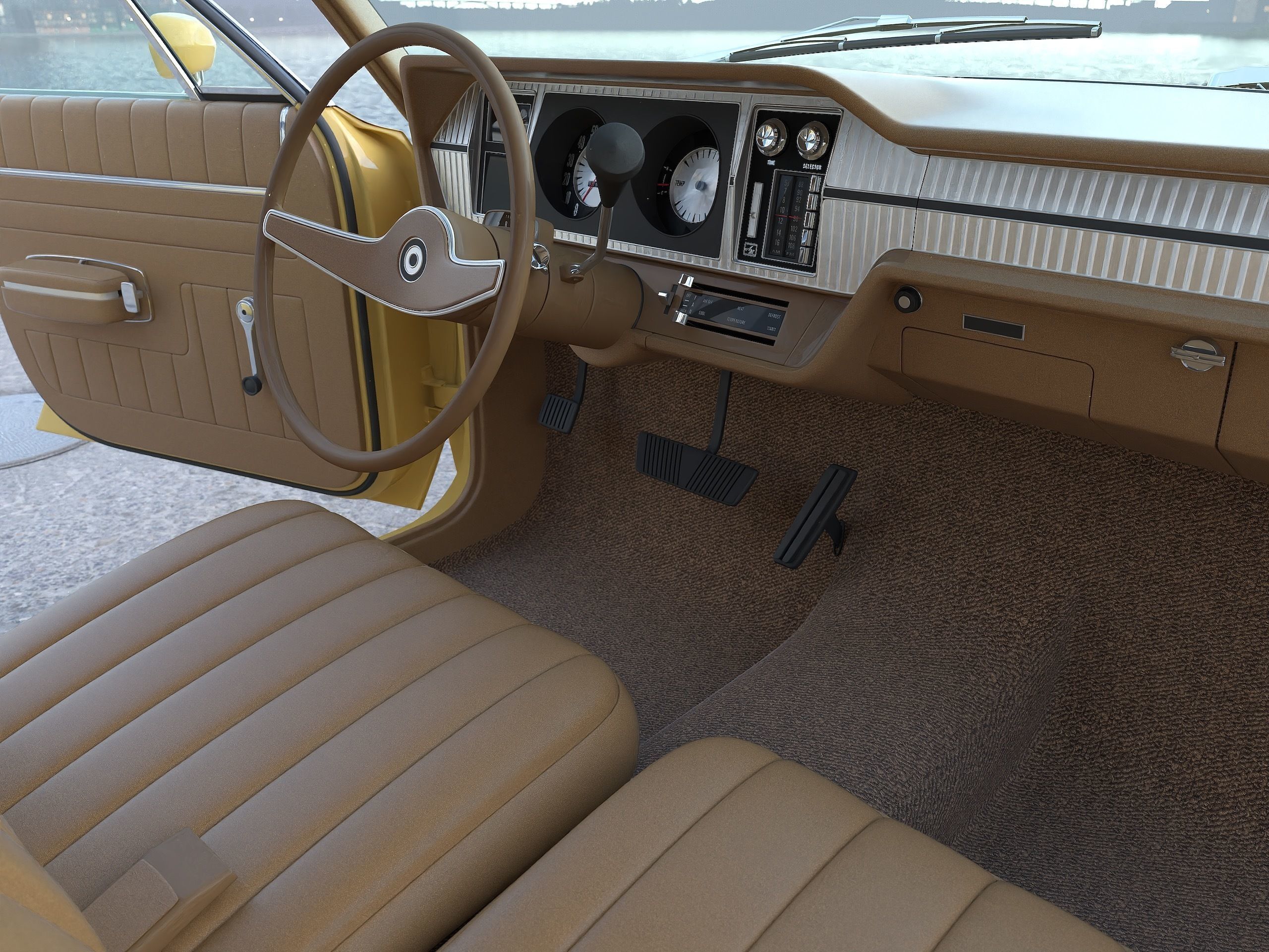 AMC Matador  1972 3D model_9