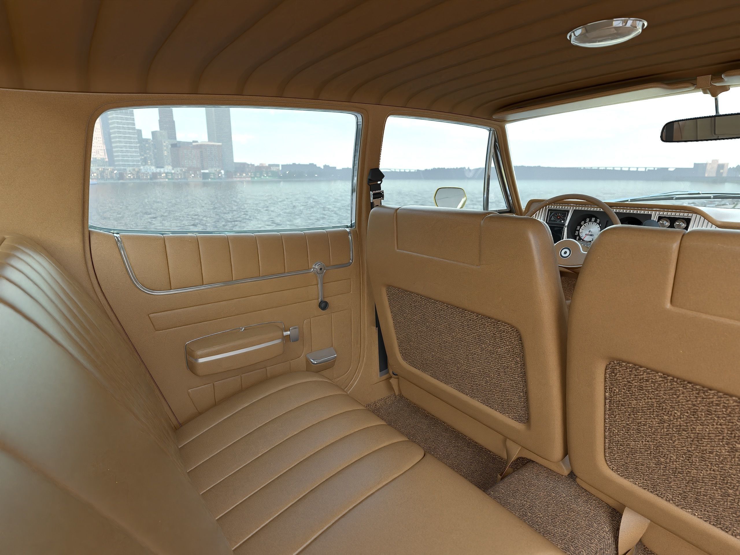 AMC Matador  1972 3D model_11