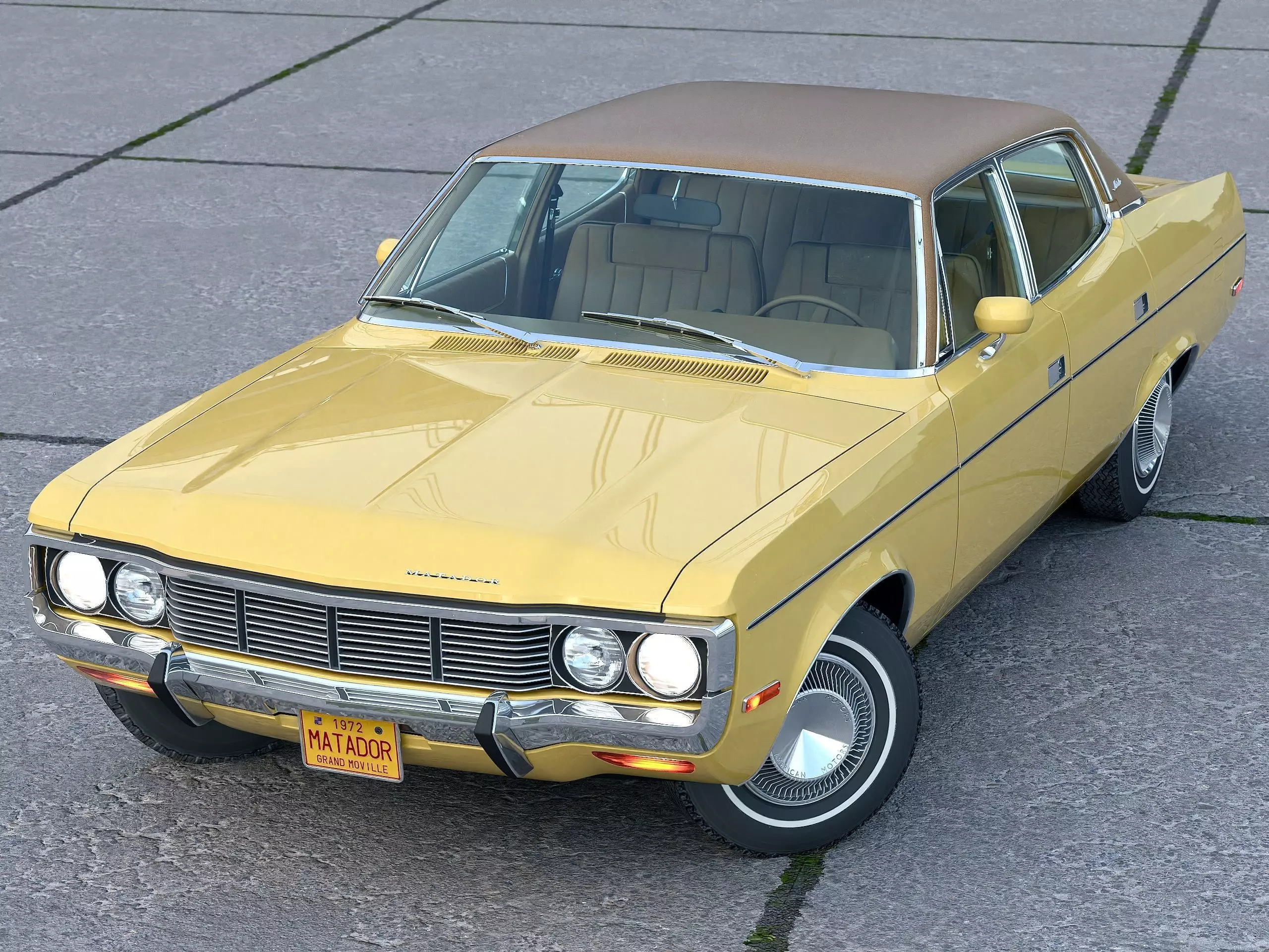 AMC Matador  1972 3D model_0