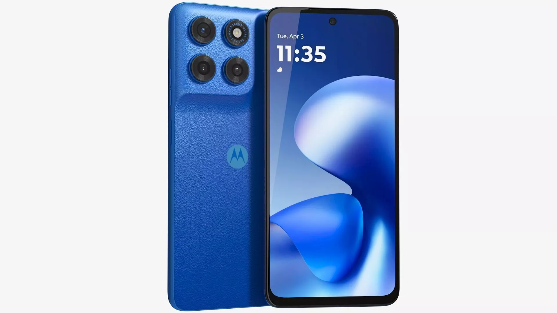 Motorola Moto G47 Blue 3D model