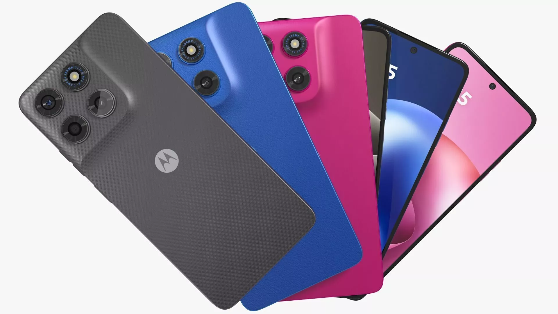 Motorola Moto G47 All Colors 3D model