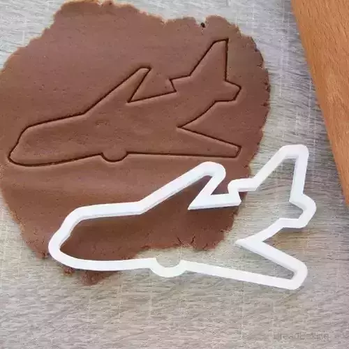 Airplane cookie cutter for professional