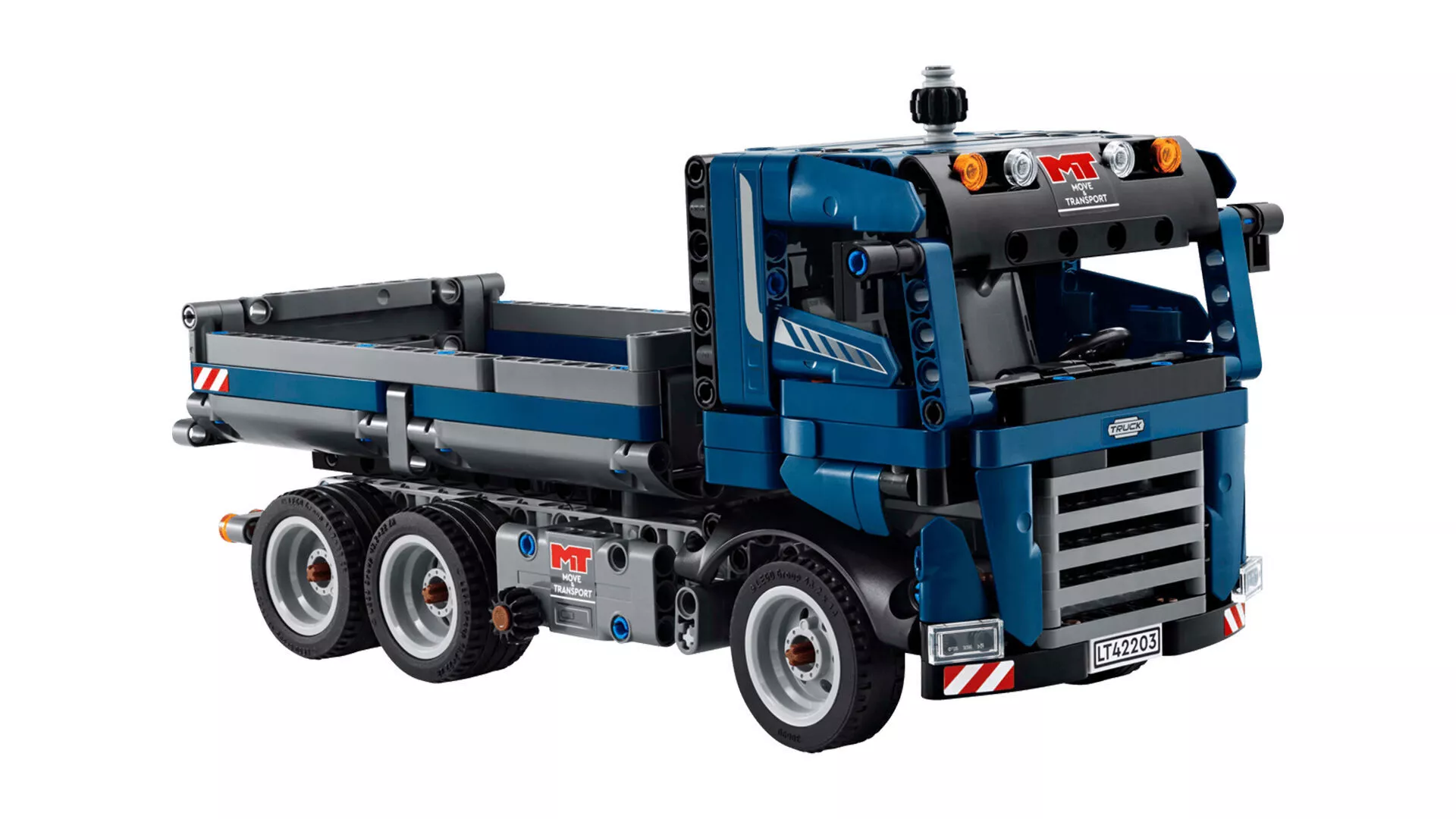MB-42203 Heavy Duty Articulated Dump Truck Building Brick Model 3D print model