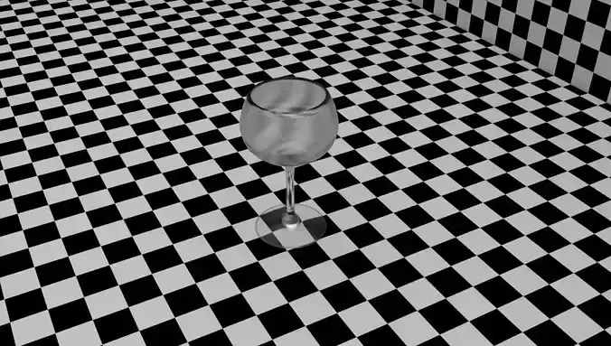 Wine Glass 3D print model