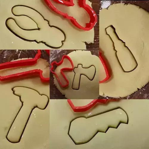 Set Tools cookie cutter for professional