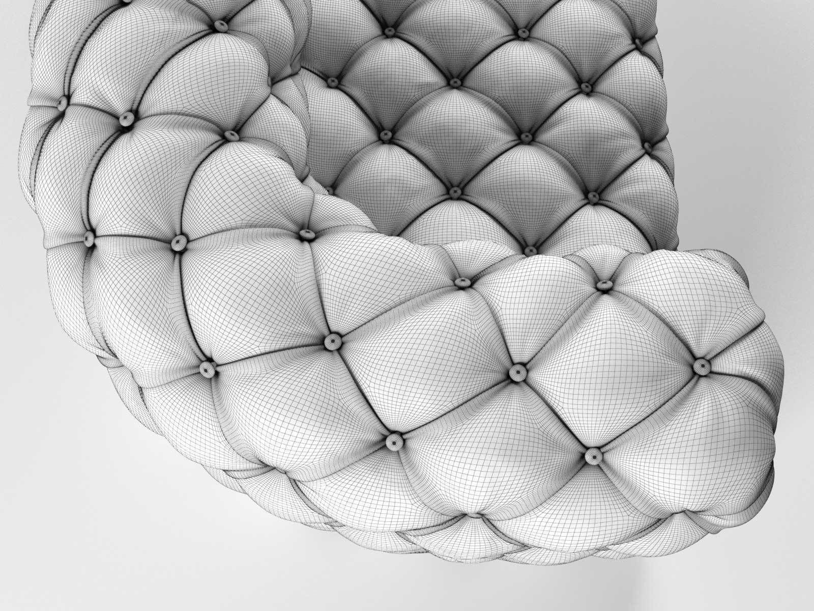 Chester Moon Sofa 3D model_2