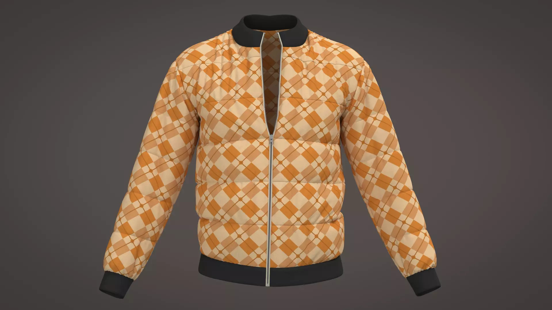 Bomber Jacket Low-poly 3D model