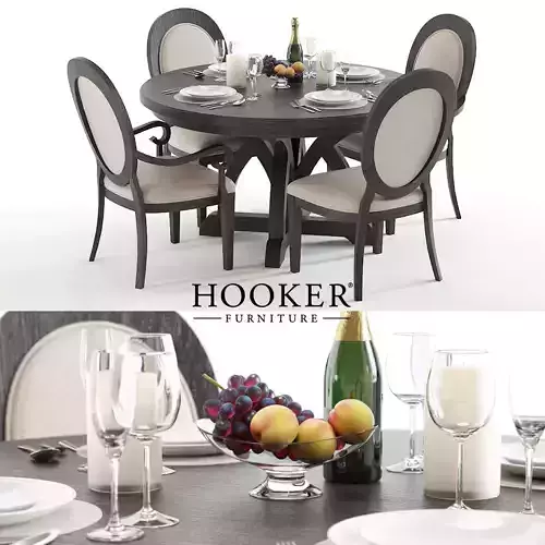 Hooker Corsica 02 Dining Set