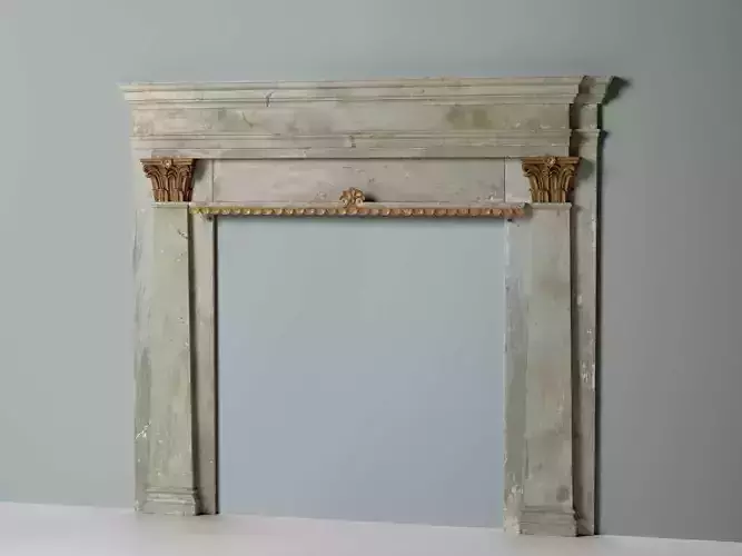 Classic Marble Fireplace 03