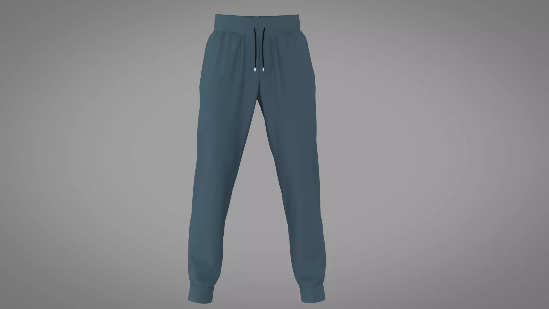 Mens Jogger Low-poly 3D model