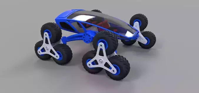 Rover II 3D model