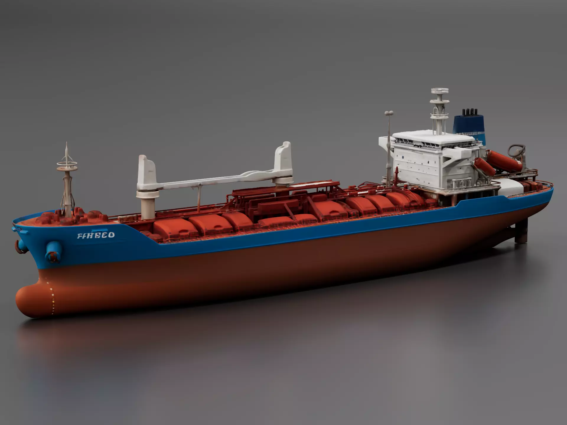 Esso Atlantic - Oil Tanker 3D print model