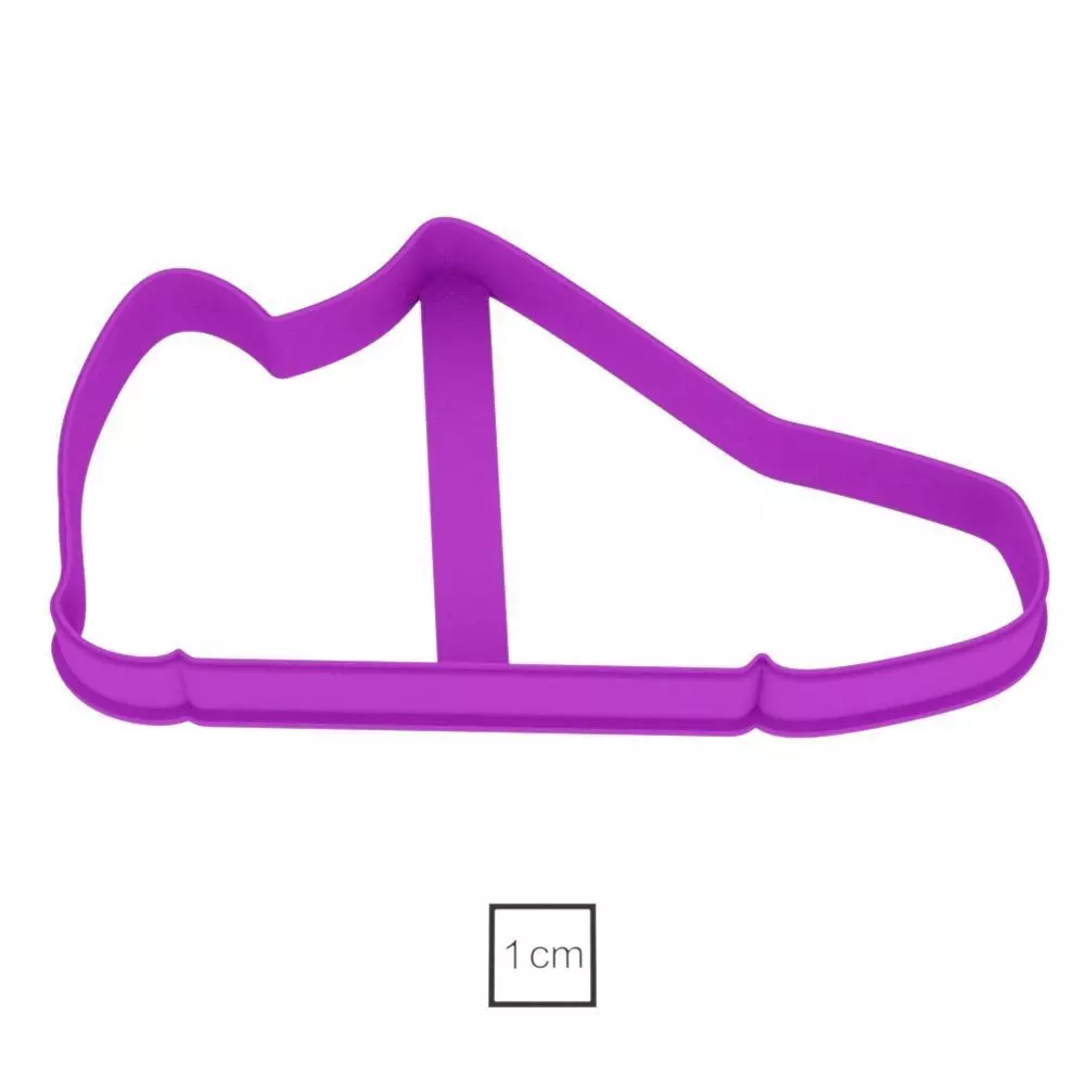 Sneakers cookie cutter for professional Free 3D print model