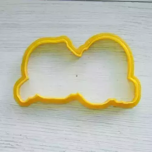 Sleeping child cookie cutter for professional Free 3D print model