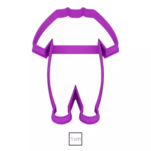 Suit Child cookie cutter for professional