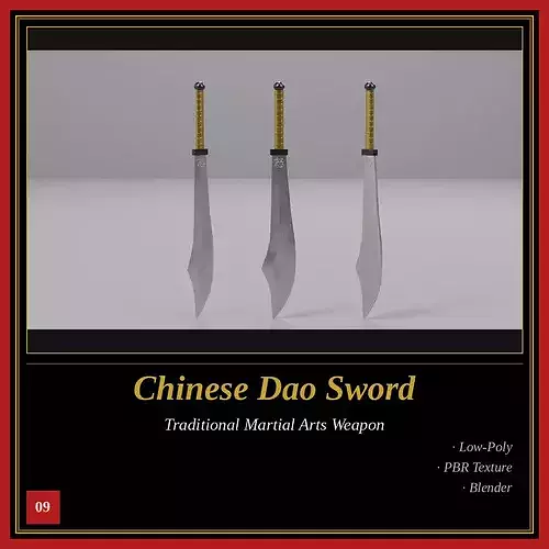 Chinese Dao Sword - Traditional Martial Arts Weapon 09